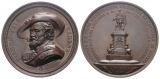 Belgien,Bronzemedaille, Antwerpen, Rubens, 1840; 134,64 g; Ø ...
