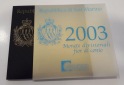 San Marino  Euro-Kursmünzensatz  2003 inkl. 5 Euro Münze FM-...