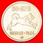 √ HUND (1958-1973): NORWEGEN ★ 50 OERE 1964! Olav V (1957-...