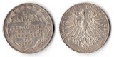 Frankfurt Doppelgulden  1855  FM-Frankfurt Feinsilber: 19,09g ...