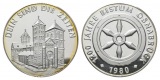 Silbermedaille 1980, 1200 Jahre Bistum Osnabrück, 0,986 Ag, ...