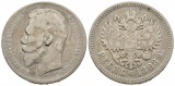 18 g Feinsilber. Zar Nikolaus II. (1894 - 1917)