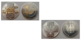 BRD  2x10 Euro  2013/15  150th Red Cross/150th German Rescue  ...