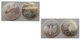 BRD 2x10 Euro 2007/03  Roman Treaties/Popular Uprising  FM-Fra...