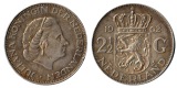 Niederlande  2 1/2 Gulden  1962  Queen Juliana   FM-Frankfurt ...