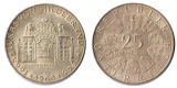 Österreich  25 Schilling 1968 300th Anniversary Birth Hildebr...