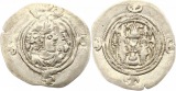 0312 Persien Sasaniden  Xusro II. Drachme YZ (Yazd) 598 - 628