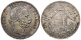 11,11 g Feinsilber. Franz Joseph I. (1848 - 1916)