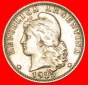 # STERNE: ARGENTINIEN ★ 20 CENTAVOS 1935!