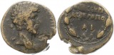 0331 Römer  Lucius Verus Provinzialbronze Hieropolis, starker...