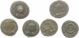 0336 Römer Konstantin I. / Konstantius II. Lot mit drei Cente...