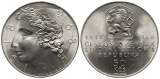 18 g Feinsilber. 50 Jahre CZE + 20 Jahre Volksrepublik