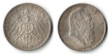 Bayern, Kaiserreich  3 Mark  1911 D  Luitpold,  Prinzregent   ...