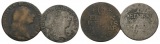 Altdeutschland, 2 Kleinmünzen