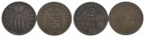 Altdeutschland, 2 Kleinmünzen 1858