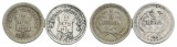 Guatemala, 1/2 Real 1878, 2 Stück