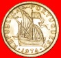 # SCHIFF  (1963-1985): PORTUGAL ★ 2.50 ESCUDOS 1974 STG STEM...