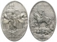 Österreich, Zinkmedaille, Karl I.(IV), 1916; 44,23g; 40,79 x ...