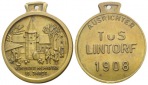 Lintorf, Messingmedaille, Helpenstein, 1908; 27,70 g; Ø 41,33 mm