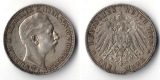 Preussen, Kaiserreich  3 Mark  1909 A  Wilhelm II. 1888-1918  ...