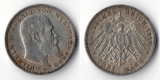 Württemberg, Kaiserreich  3 Mark  1912 F   Wilhelm II. 1891-1...