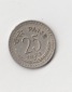 25 Paise Indien 1973 mit Stern unter der Jahreszahl   (I328)