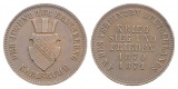 Altdeutschland/Baden/Karlsruhe, Gedenkkreuzer 1871; 4,26 g, Ø...