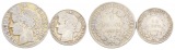 Frankreich, 2 Kleinmünzen (1872)