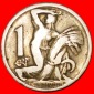 # ERNTE (1922-1938): TSCHECHOSLOWAKEI ★ 1 KRONE 1922!