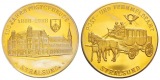 Stralsund, Bronzemedaille, 100 Jahre Postgebäude, 1988; 26,04...