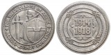 Koblenz, Medaille, Kriegsdienste 1914-1918, unedel; 42,97 g; ...