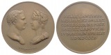 Napoleon, Bronzemedaille, datierte Nachprägung v. 1958 auf Ve...