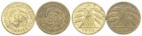 Weimarer Republik, 2 Kleinmünzen, 1924