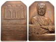 Belgien, Bronzeplakette, Dupon: ALFRED MARTOUGIN; 137,87 g; 53...