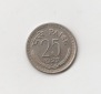 25 Paise Indien 1977 mit  Raute  unter der Jahreszahl   (I351)