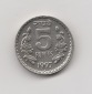 5 Rupees Indien 1997 mit Punkt unter der Jahreszahl (I404)