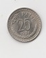 25 Paise Indien 1984 mit Raute unter der Jahreszahl   (I438)