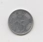 25 Paise Indien 1996 mit  Raute  unter der Jahreszahl   (I443)