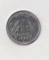 1 Rupee Indien 1999 mit Stern unter der Jahreszahl (I448)