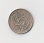 25 Paise Indien 1972 mit Raute unter der Jahreszahl   (I451)