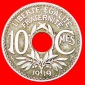 # 3. REPUBLIK (1870-1940): FRANKREICH ★ 10 CENTIMES 1919! OH...