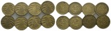 Weimarer Republik, 10 Pfennig, 8 Kleinmünzen