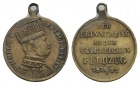 Medaille 1871, tragbar; Bronze Ø 19 mm, 3,04 g