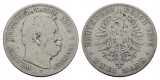 Linnartz KAISERREICH Preussen Wilhelm I. 2 Mark 1876 C s-ss
