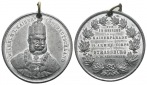 Medaille 1879, gelocht; Zinn Ø 38 mm, 25,33 g