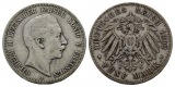 Linnartz KAISERREICH Preussen Wilhelm II. 5 Mark 1902 ss