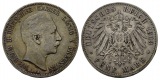 Linnartz KAISERREICH Preussen Wilhelm II. 5 Mark 1903 ss