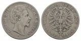 Linnartz KAISERREICH Bayern Ludwig II. 2 Mark 1876 D s
