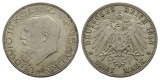 Linnartz KAISERREICH Bayern Ludwig III. 3 Mark 1914 vz-