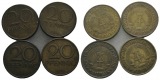 DDR, 20 Pfennig (4 Stück)